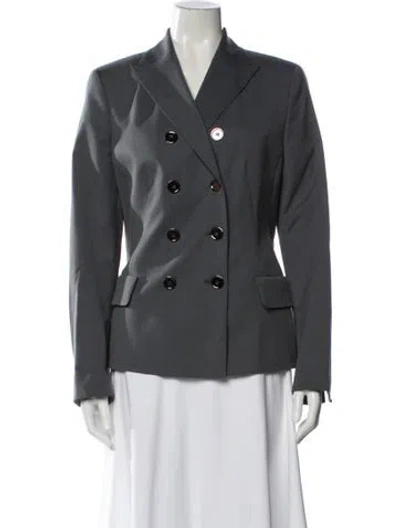 Pre-owned Akris Blazer W/ Tags In Gray