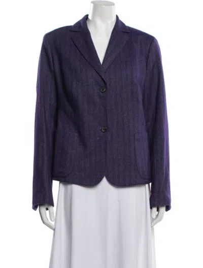 Pre-owned Akris Blazer W/ Tags In Purple