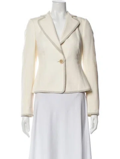 Pre-owned Akris Blazer In White