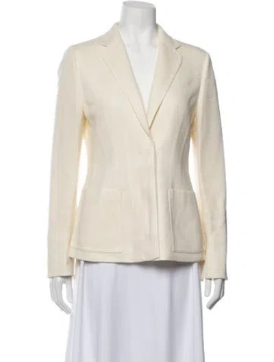Pre-owned Akris Blazer In Yellow