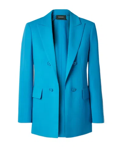 AKRIS BLEND CREPE SUIT JACKET
