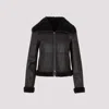 Akris Lamb Leather Jacket In Brown
