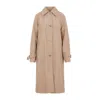 Akris Reversible Checked Wool Coat In Neutrals