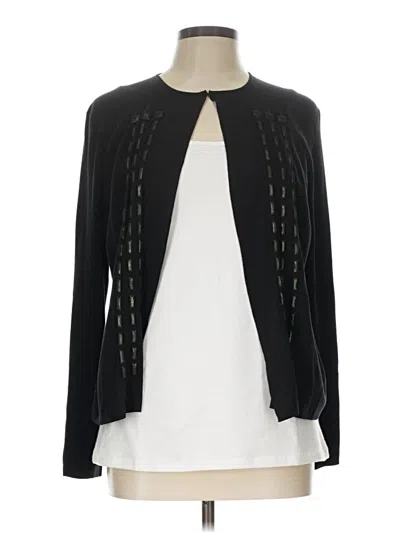 Akris Cardigan Sweater In Black