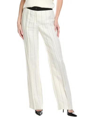 Akris Carl Linen Pant In White