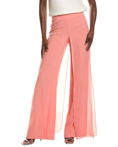 Akris Carmen Silk Pant In Pink