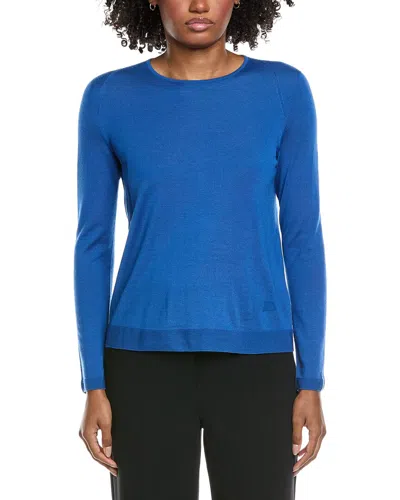 Akris Cashmere & Silk-blend Sweater In Blue