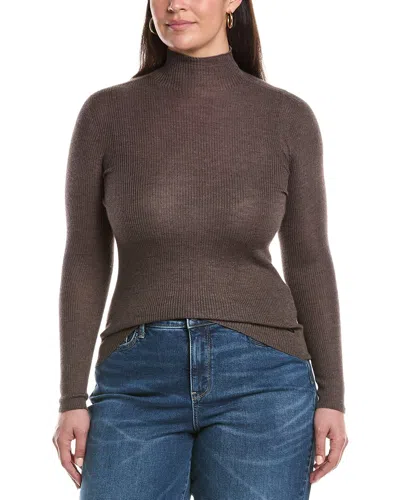 Akris Cashmere & Silk-blend Sweater In Brown