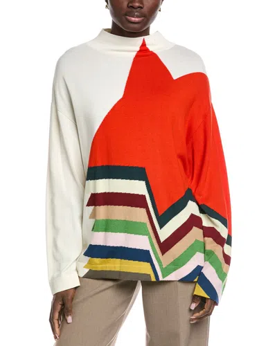 Akris Cashmere & Silk-blend Sweater In Multi