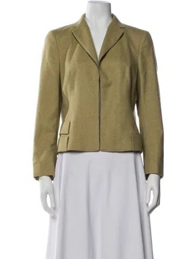 Pre-owned Akris Cashmere Blazer In Blue