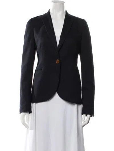Pre-owned Akris Cashmere Blazer In Blue