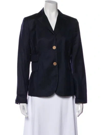 Pre-owned Akris Cashmere Blazer In Gray