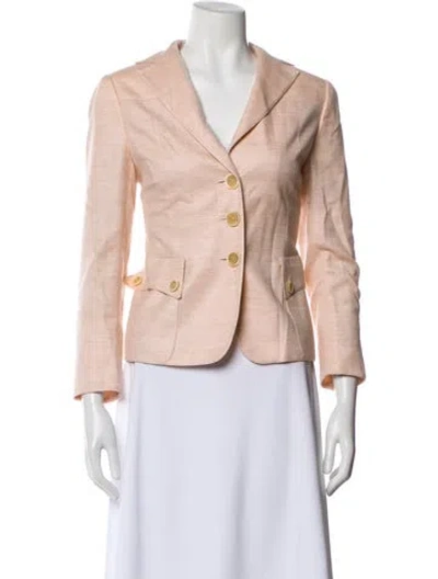 Pre-owned Akris Cashmere Blazer In Neutrals