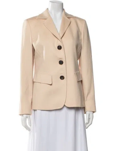 Pre-owned Akris Cashmere Blazer In Neutrals