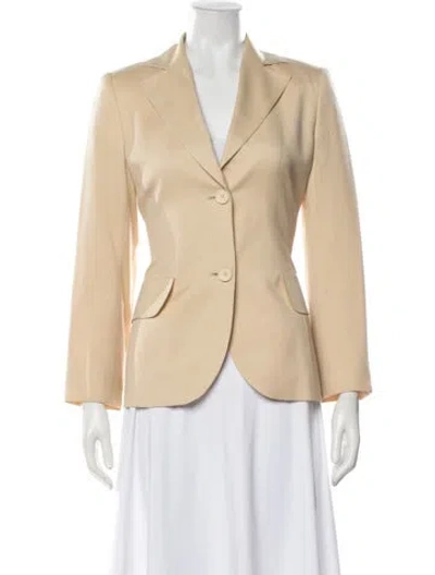 Pre-owned Akris Cashmere Blazer In Neutrals