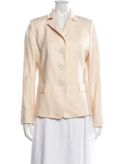 Pre-owned Akris Cashmere Blazer In Neutrals