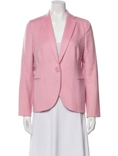 Pre-owned Akris Cashmere Blazer In Pink