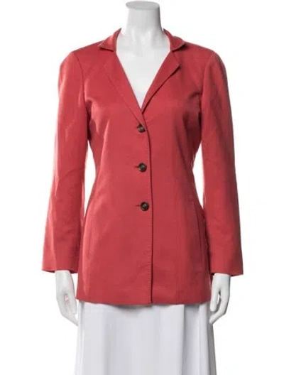 Pre-owned Akris Cashmere Blazer In Pink