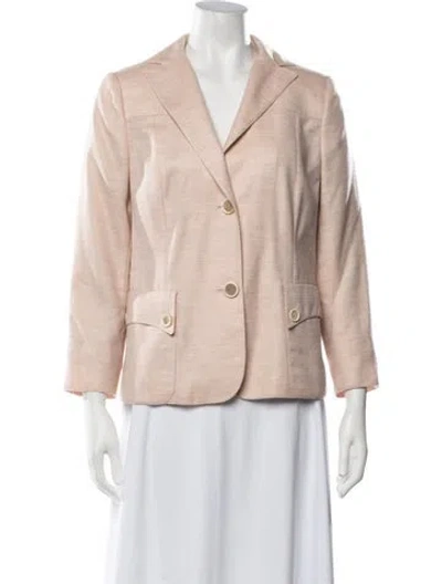 Pre-owned Akris Cashmere Blazer In Pink