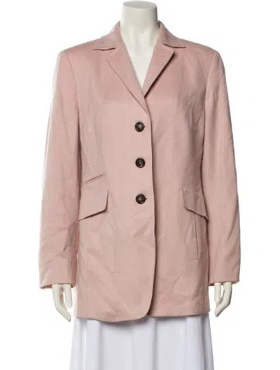 Pre-owned Akris Cashmere Blazer In Red