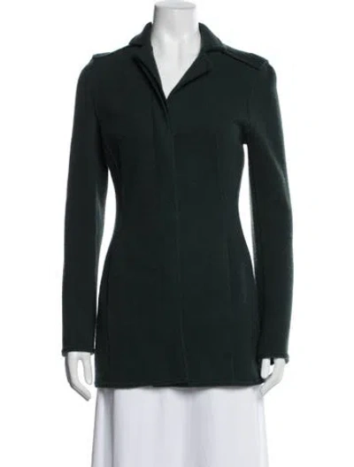 Pre-owned Akris Cashmere Coat In Black