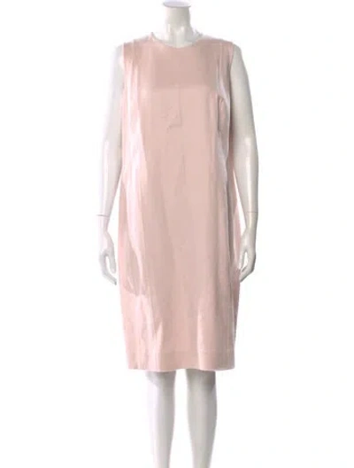 Pre-owned Akris Cashmere Dress In Pink