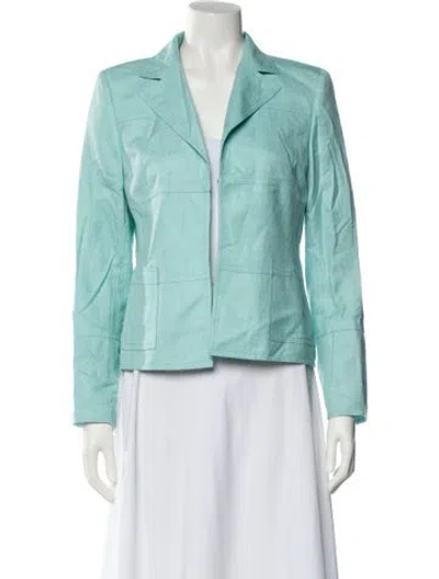 Pre-owned Akris Cashmere Evening Jacket In Blue