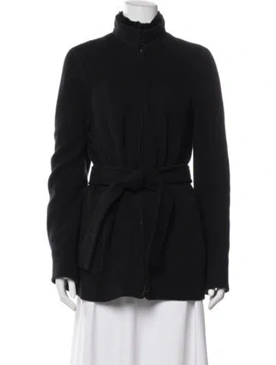 Pre-owned Akris Cashmere Jacket In Black