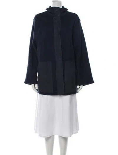 Pre-owned Akris Cashmere Jacket In Blue