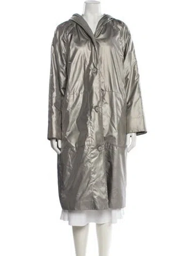 Pre-owned Akris Cashmere Jacket In Gray