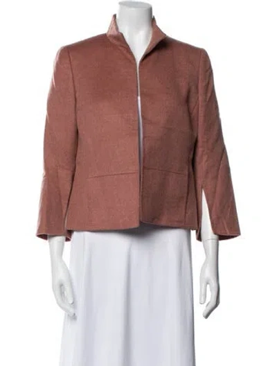 Pre-owned Akris Cashmere Jacket In Neutral