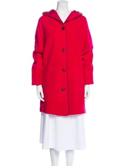 Pre-owned Akris Cashmere Jacket In Red