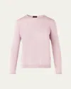 Akris Cashmere-silk Fine Gauge Seamless Knit Sweater