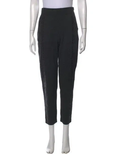Pre-owned Akris Cashmere Straight Leg Pants W/ Tags In Black