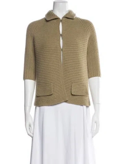 Pre-owned Akris Cashmere Sweater In Blue