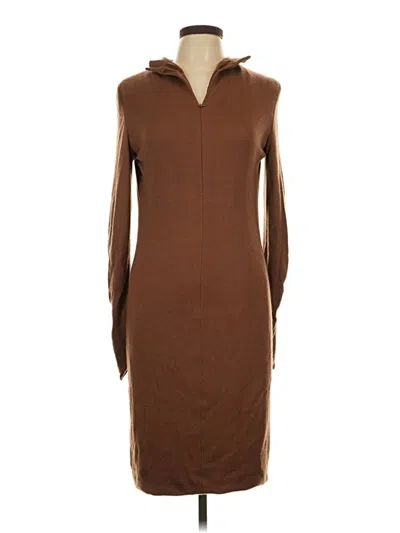 Pre-owned Akris Casual Dress In Brown