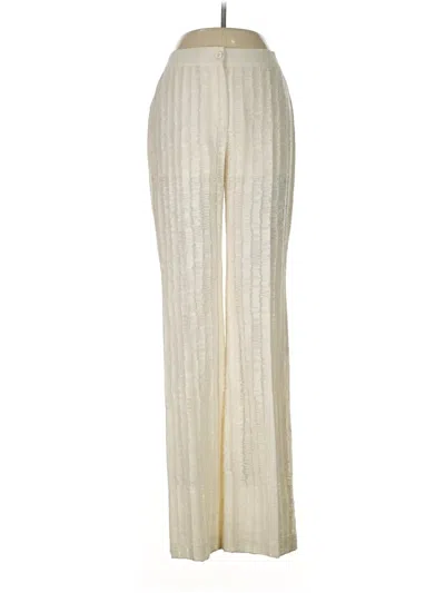 Pre-owned Akris Casual Pants In White