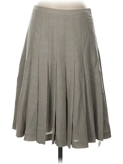 Pre-owned Akris Casual Skirt In Gray