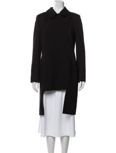 Pre-owned Akris Coat In Black