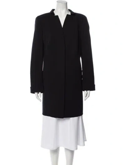 Pre-owned Akris Coat In Black