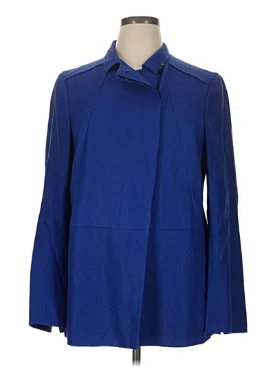 Pre-owned Akris Coat In Blue