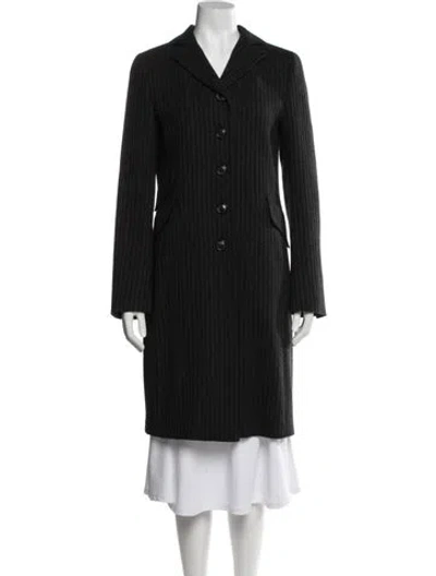 Pre-owned Akris Coat In Gray