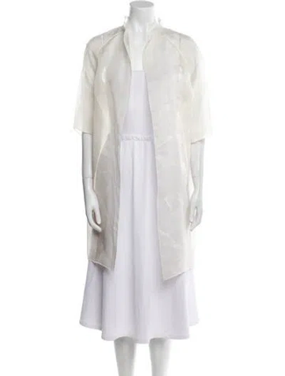 Pre-owned Akris Coat In Neutral