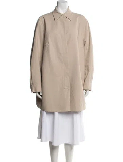 Pre-owned Akris Coat In Neutrals