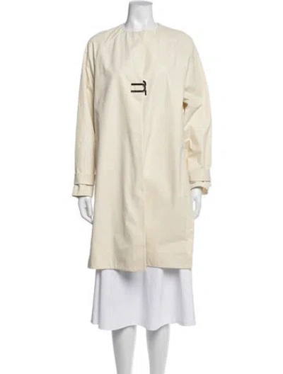 Pre-owned Akris Coat In Neutrals