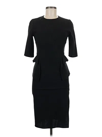 Pre-owned Akris Cocktail Dress In Black