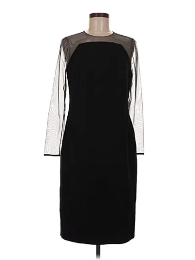 Pre-owned Akris Cocktail Dress In Black