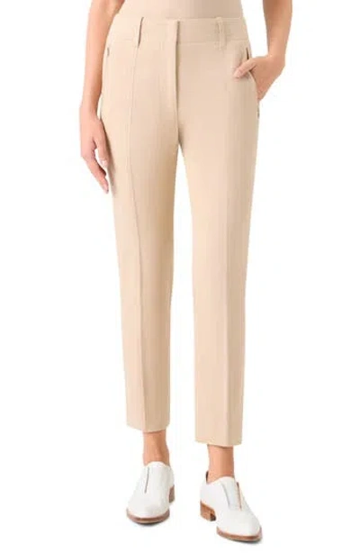 Akris Connor Khaki Ankle Pants In Neutral