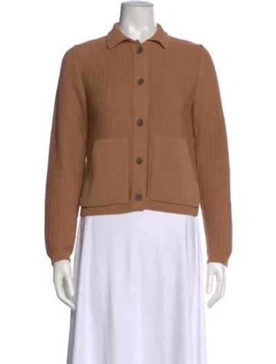 Pre-owned Akris Crew Neck Sweater In Neutral