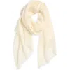 AKRIS AKRIS CRYSTAL EMBELLISHED CASHMERE & SILK SCARF